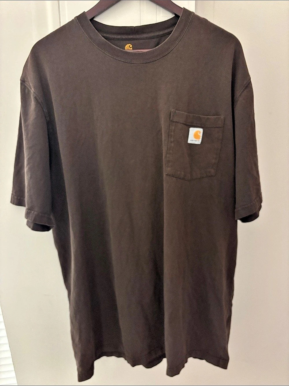 Carhartt Original Fit Heavyweight Short-Sleeve Pocket T-Shirt Pocket XL tall